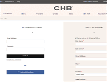 Tablet Screenshot of chb.us